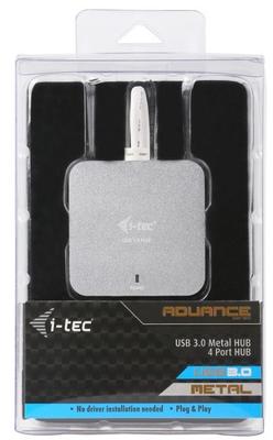 i-tec USB 3.0 Metal Passive HUB 4 Port usb-hub