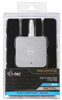 i-tec USB 3.0 Metal Passive HUB 4 Port usb-hub - thumbnail