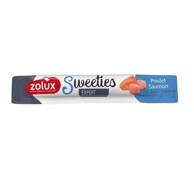 ZOLUX Sweeties Salmon and chicken - traktatie voor hond - 14g