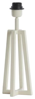 Light & Living Tafellamp 'Miley' 31cm, kleur Crème (excl. kap)