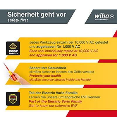 Wiha Schroevendraaier met bitmagazijn LiftUp electric - thumbnail