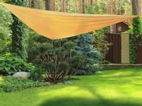 Zonnedoek Beige - Schaduw doek - 3 x 3 x 3 meter - thumbnail