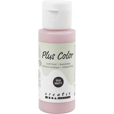 Plus Color acrylverf, dusty rose, 60ml Plus Color acrylverf, dusty rose, 60ml