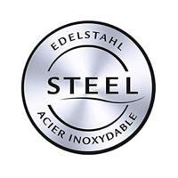 Melitta Prime Aqua Mini Top Waterkoker 1L 2200W RVS/Zwart - thumbnail