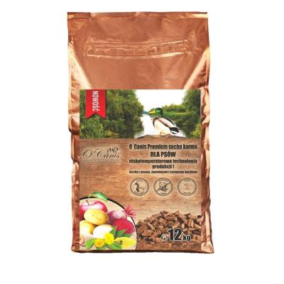 O'CANIS Premium Duck with millet, potatoes, and red beetroot - droog hondenvoer - 12kg