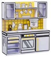 MGA's Miniverse - Make It Mini Kitchen - Inclusief kook- en 3 recepten - UV-lampoven, koelkast en werkblad - thumbnail