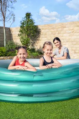 Kinderbad rond metalic 102cm