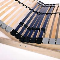 Lattenbodem met 42 latten 7 zones 120x200 cm - thumbnail