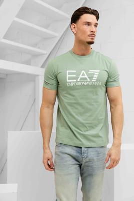 EA7 Emporio Armani 7M001412 T-Shirt Heren Groen - Maat M - Kleur: Groen | Soccerfanshop