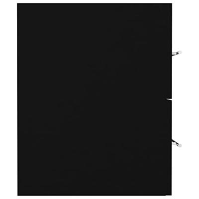 Wastafelkast met ingebouwde wastafel spaanplaat zwart