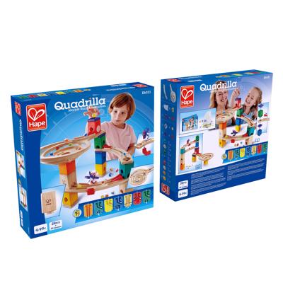 Hape Quadrilla race to the finish knikkerbaan