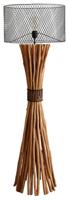 Artistiq Vloerlamp 'Heide' Drijfhout - thumbnail