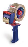 tesa Tapedispenser 06300-1-0 Blauw, Rood Rolbreedte (max.): 50 mm Rollengte (max.) 66 m Met reminrichting, Met mesbescherming, Met de hand instelbaar - thumbnail