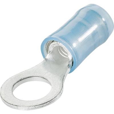 TE Connectivity 320565 Ringkabelschoen Dwarsdoorsnede (max.): 2.60 mm² Schachtdiameter: 4.17 mm Deels geïsoleerd Blauw 1 stuk(s)