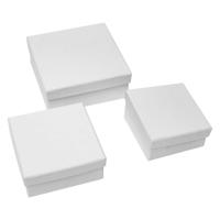 Colorations - papier-mache dozen vierkant, 3st. - thumbnail