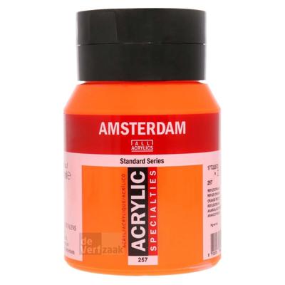 Royal Talens Amsterdam Acrylverf 500 ml - Reflexoranje 257