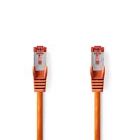 Nedis CCGL85221OG20 Cat6-kabel Rj45 Male Rj45 Male S/ftp 2.00 M Rond Lszh Oranje Label - thumbnail