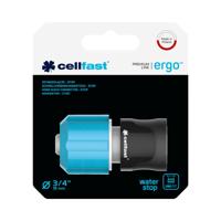 Cellfast snelle slangkoppeling met waterstop ergo 3/4 inch Velleman - Velleman - thumbnail