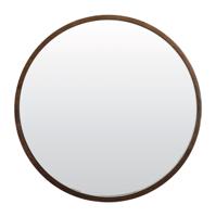Light & Living Ronde Spiegel 'Mamali' Mangohout, 41cm - thumbnail