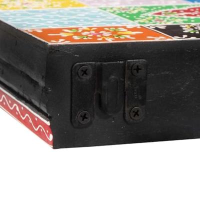 Wandschappen Multikleur 40 x 20 x 6 cm Massief Mango Hout