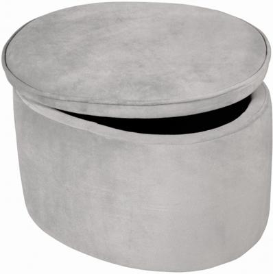 roba Kinderpoef (Ovaal, Grijs) roba Kinderpoef (Ovaal, Grijs)