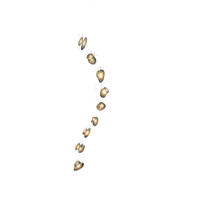 A-N-D - Pebble Kroonluchter 9 Helix Hanglamp - thumbnail