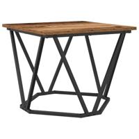 Salontafel 3 pcs Oud hout 50 x 50 x 40 cm - thumbnail