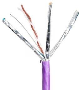 UTP CAT6 kabel op rol vast 500 M massief met adersplitter LSZH UTP CAT6 kabel op rol vast 500 M massief met adersplitter LSZH