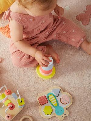 Koffer met 3 ontwikkelingsspelletjes meerkleurig