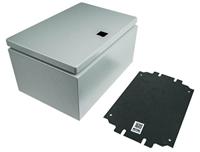 Rittal KX 1574.000 Installatiebehuizing, Wandbehuizing 200 x 300 x 155 Plaatstaal Grijs-wit (RAL 7035) 1 stuk(s) - thumbnail