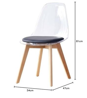 Keukenstoel DKD Home Decor Zwart Multicolour Natuurlijk 30 x 40 cm 54 x 47 x 81 cm