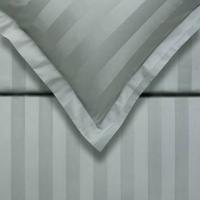 Vandyck Purity Stripe Dekbedovertrek 240 x 200/220 cm - Celadon Green - thumbnail