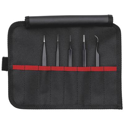 Knipex ESD Universele Pincetten-Set | ESD | 5-Delig - 92 00 01 ESD Knipex ESD Universele Pincetten-Set | ESD | 5-Delig - 92 00 01 ESD