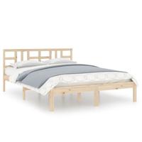 Bedframe massief hout 135x190 cm - thumbnail