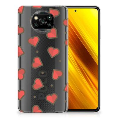 Xiaomi Poco X3 | Poco X3 Pro | TPU bumper | Hearts