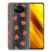Xiaomi Poco X3 | Poco X3 Pro | TPU bumper | Hearts - thumbnail