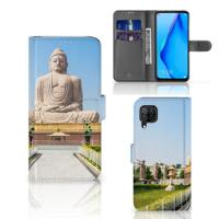 Huawei P40 Lite | Flip Cover | Boeddha - thumbnail