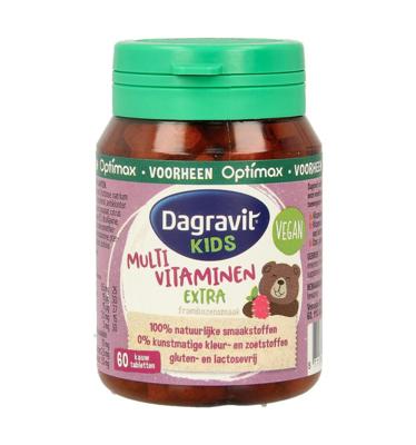 Dagravit Kids Multivitaminen Kauwtabletten Frambozen