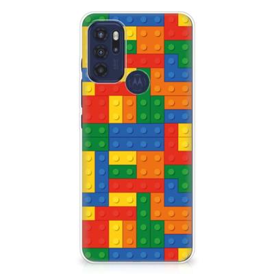 Motorola Moto G60s | TPU bumper | Blokken Motorola Moto G60s | TPU bumper | Blokken