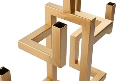 Kroonkandelaar Home ESPRIT Gouden Metaal Modern 38 x 12 x 29 cm