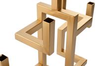 Kroonkandelaar Home ESPRIT Gouden Metaal Modern 38 x 12 x 29 cm - thumbnail