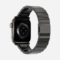 Nomad Stalen horlogeband voor Apple Watch, grafiethardware, 41 mm, Eén maat, Roestvrij staal, Geen edelsteen - thumbnail