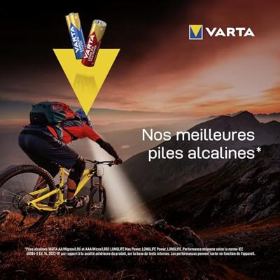Batterijen Varta longlife power cube aa - lr06 1,5 V AA LR06 (12 Stuks) (12 Onderdelen) - thumbnail