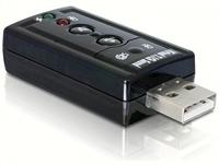 DeLOCK USB Sound Adapter 7.1 geluidskaart - thumbnail