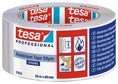 ALUMINIUMTAPE 25M X 50MM 63652 ALUMINIUMTAPE 25M X 50MM 63652