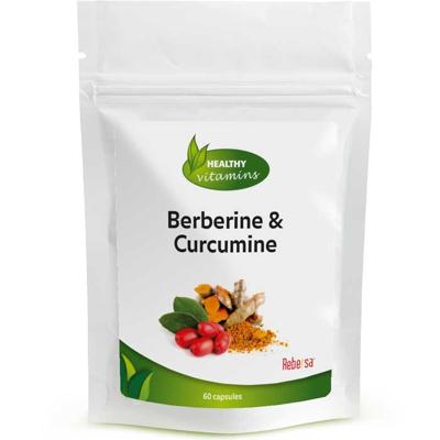 Berberine & Curcumine | 60 capsules | Vitaminesperpost.nl