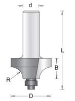 Hikoki Accessoires 6 Mm Afrondfrees Met Onderlager 28.6X49X7.9 - 754034 - thumbnail