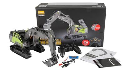 Amewi Kettinggraafmachine G071E 1:18 RC functiemodel Bouwvoertuig Amewi Kettinggraafmachine G071E 1:18 RC functiemodel Bouwvoertuig