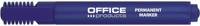 OFFICE products permanent marker 1-5 mm, beitelpunt, blauw - thumbnail