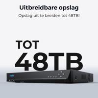 Reolink NVS36 36-kanaals Netwerk-videorecorder - thumbnail